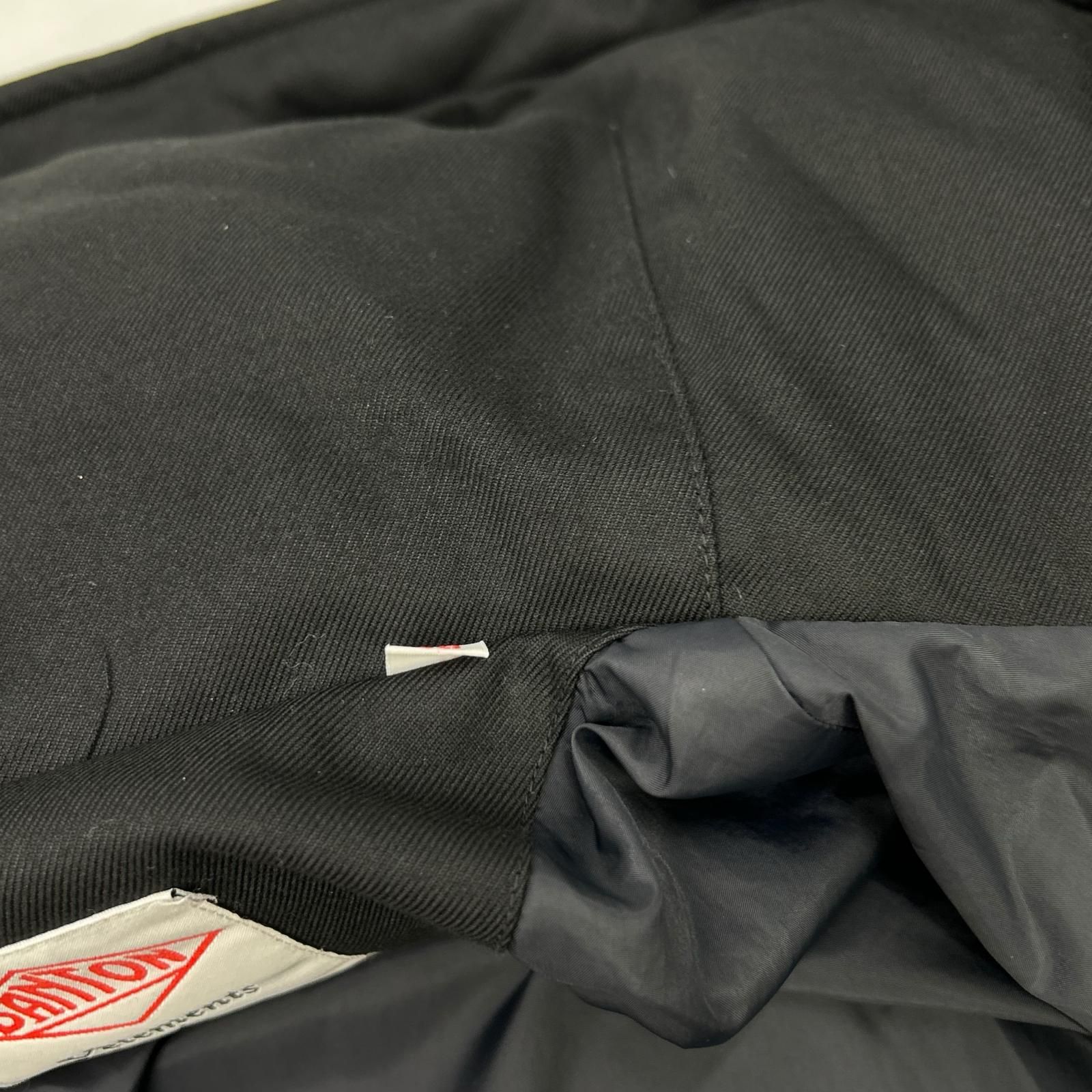 DANTON ダントン 【×BEAMS】19A-FA-002 ブラック ダブルジップ ダウン