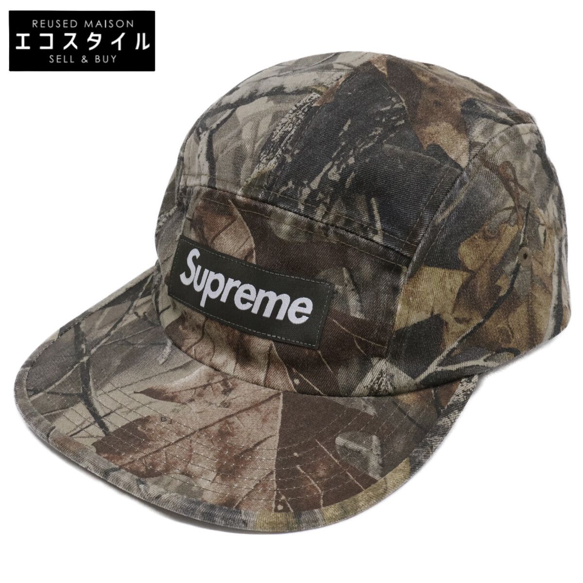 Supreme　シュプリーム　【美品】25SS Washed Chino Twill Camp Cap ウォッシュド チノ ツイル キャンプ キャップ リアルツリー