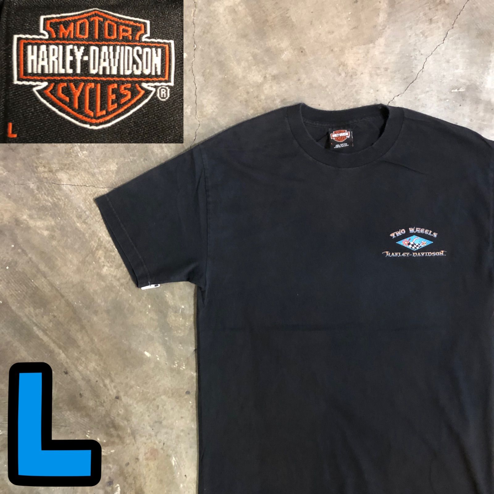 T8395 HARLEY-DAVIDSON Tシャツ USA製　90's