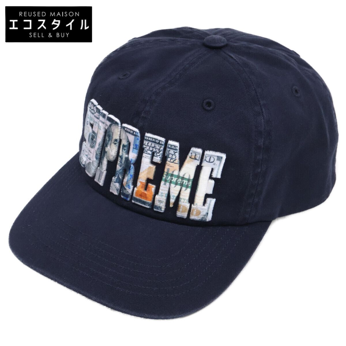 Supreme　シュプリーム　【美品】26SS Embroidered Money Logo 6-Panel Cap ロゴ刺繍 6パネル キャップ