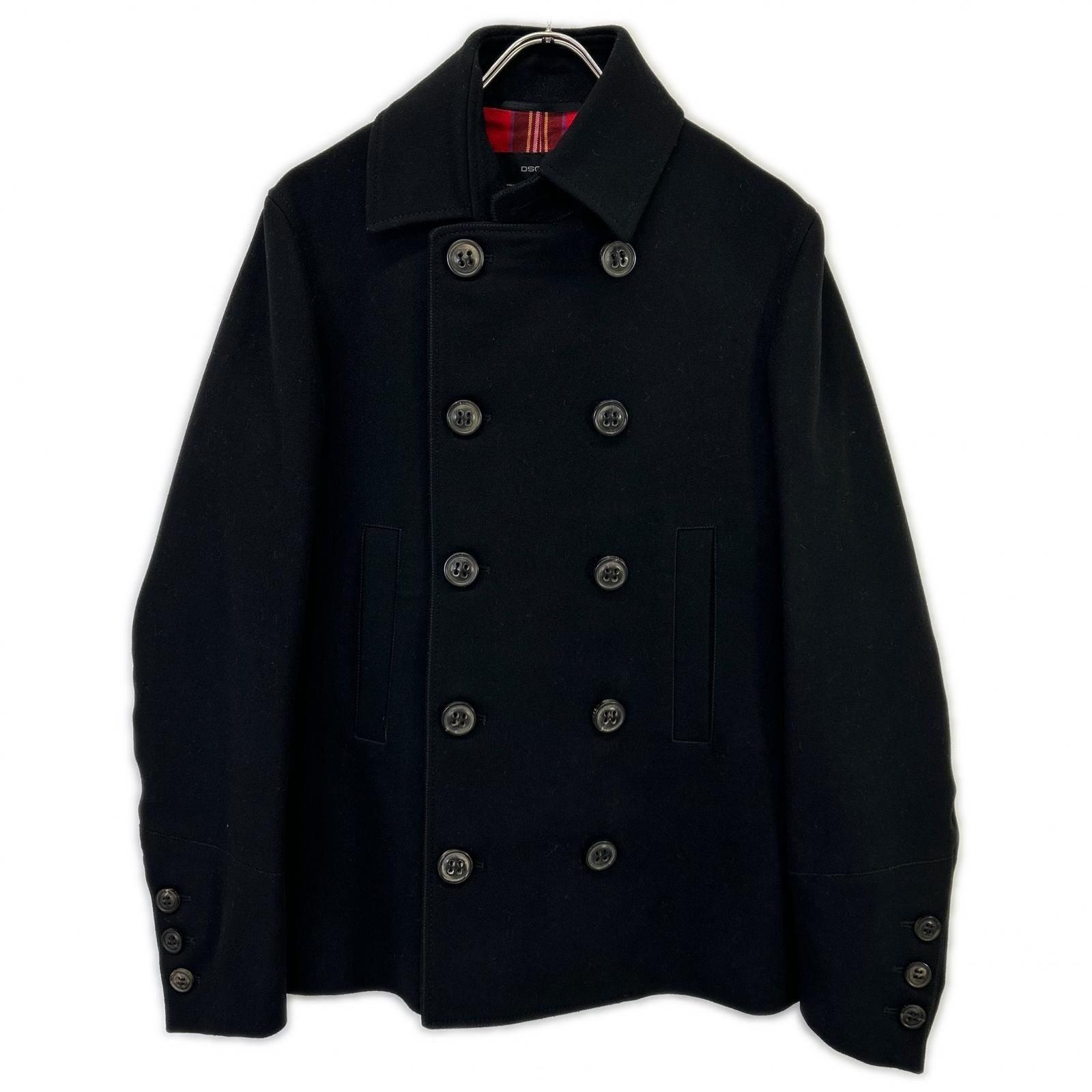 DSQUARED2 ディースクエアード 08AW 71AM176 ブラック ウール 10B DSQUARED2 ディースクエアード 08AW 71AM176 ブラック ウール 10B
