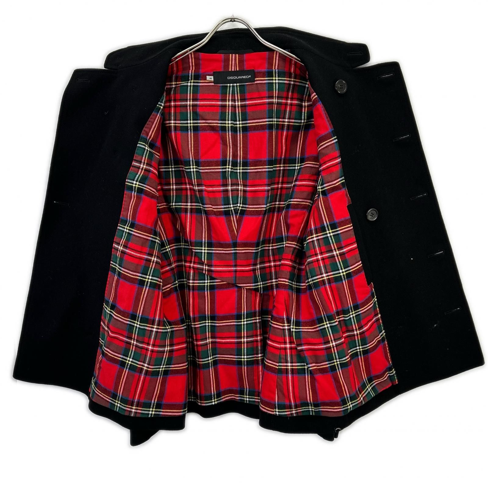 DSQUARED2 ディースクエアード 08AW 71AM176 ブラック ウール 10B