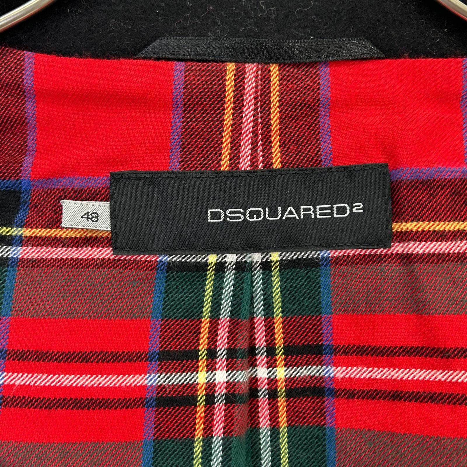 DSQUARED2 ディースクエアード 08AW 71AM176 ブラック ウール 10B