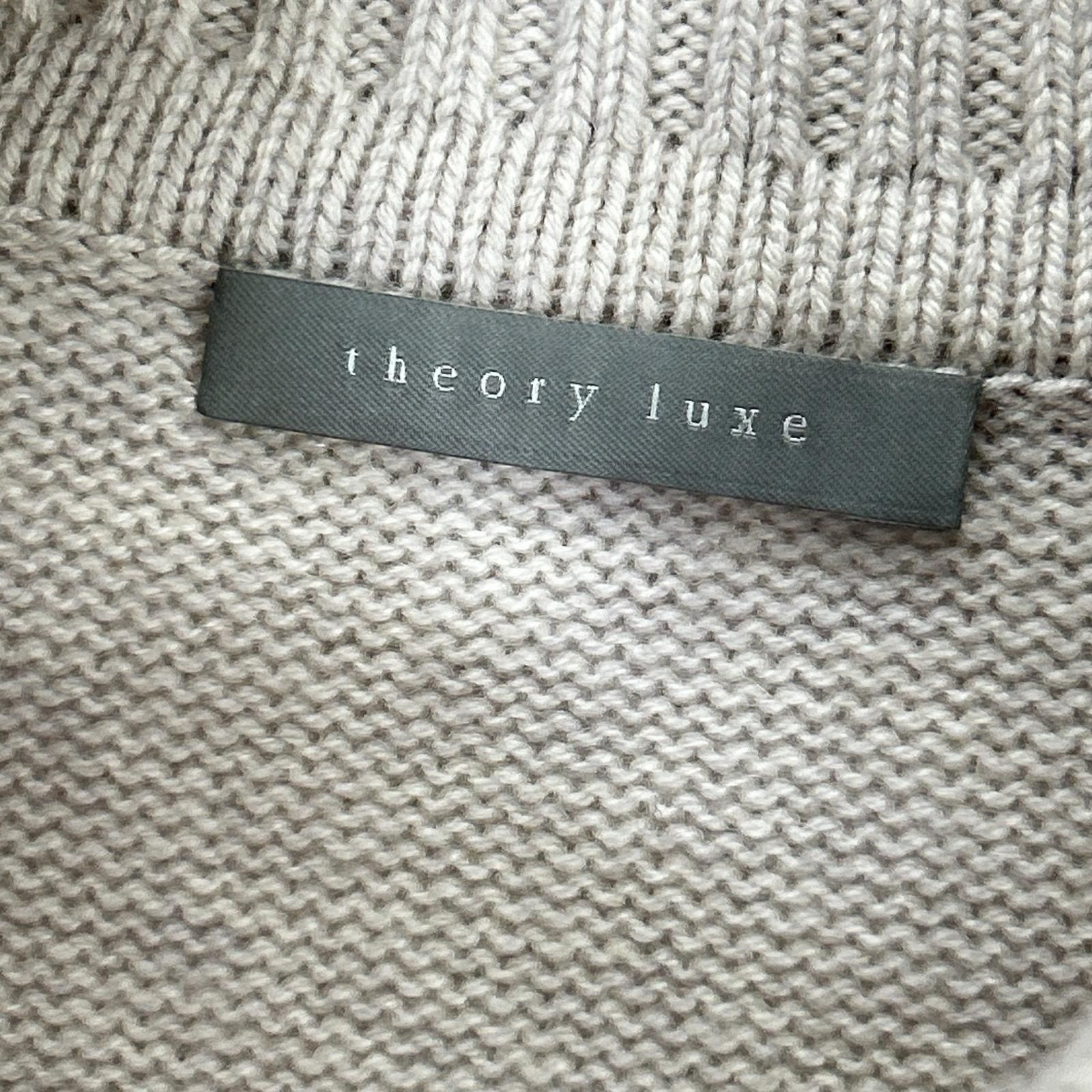 theory luxe セオリーリュクス アイボリー Cashmere Amber ニット 38