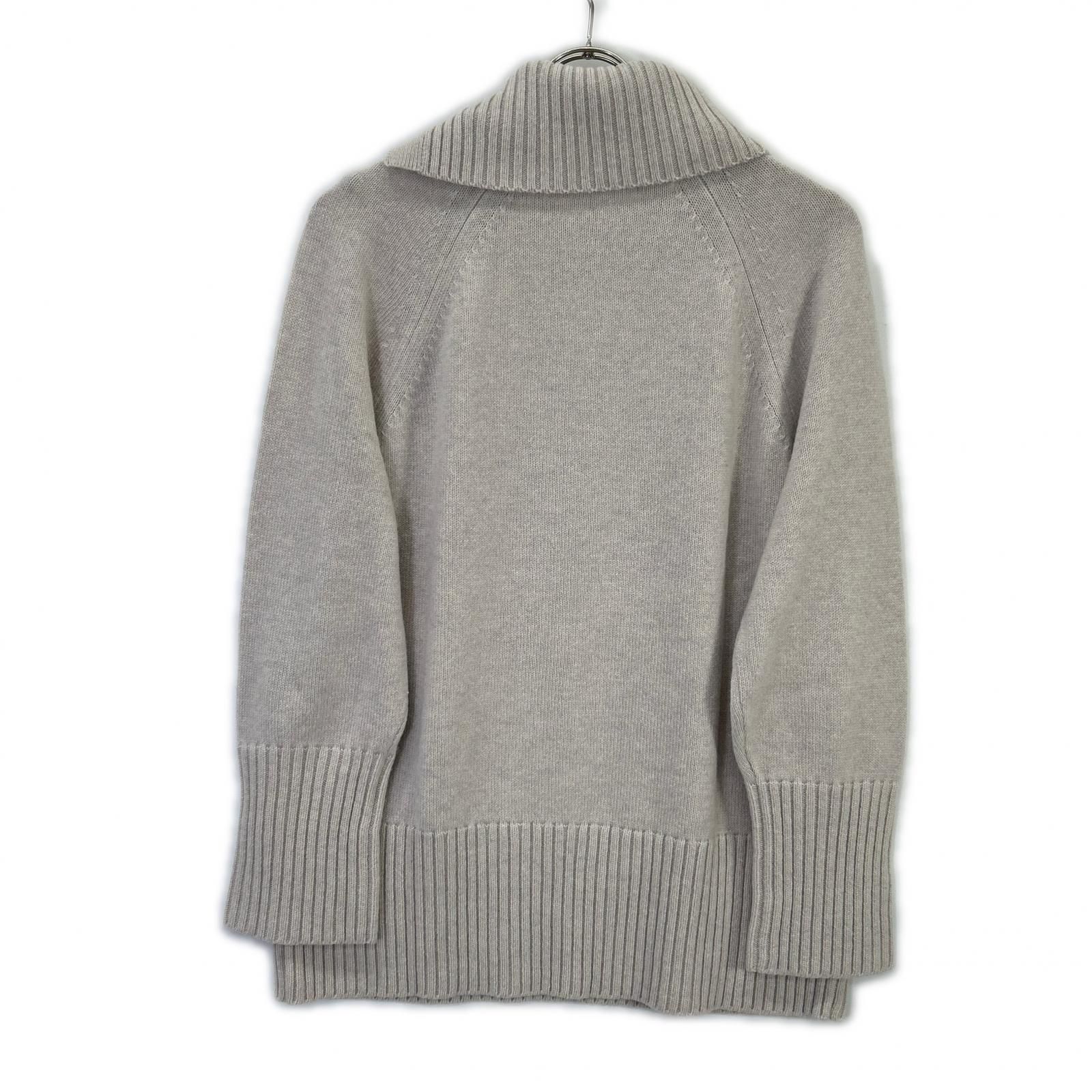 美品 セオリーリュクス Cashmere Amber ニット 23AW セーター theory luxe セオリーリュクス アイボリー Cashmere Amber ニット 38