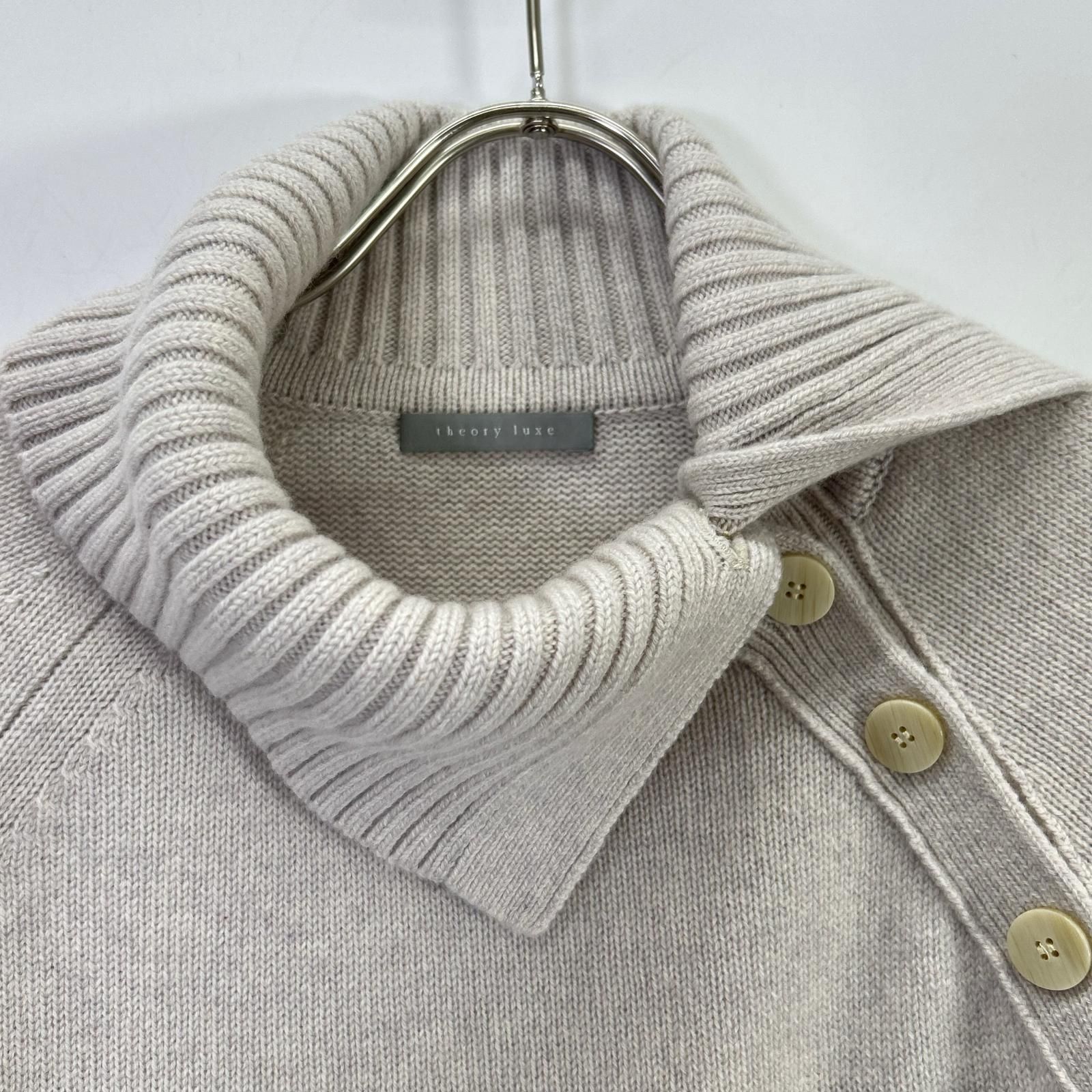 theory luxe セオリーリュクス アイボリー Cashmere Amber ニット 38
