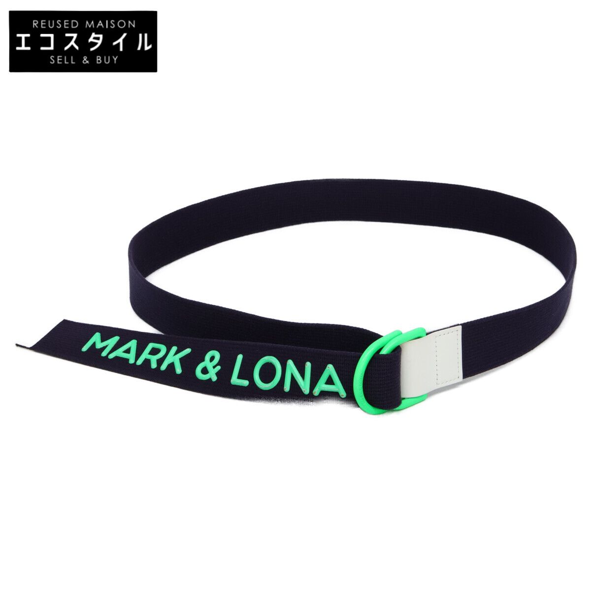 MARK&LONA　マークアンドロナ　Logo Dリングバックル 8,276円