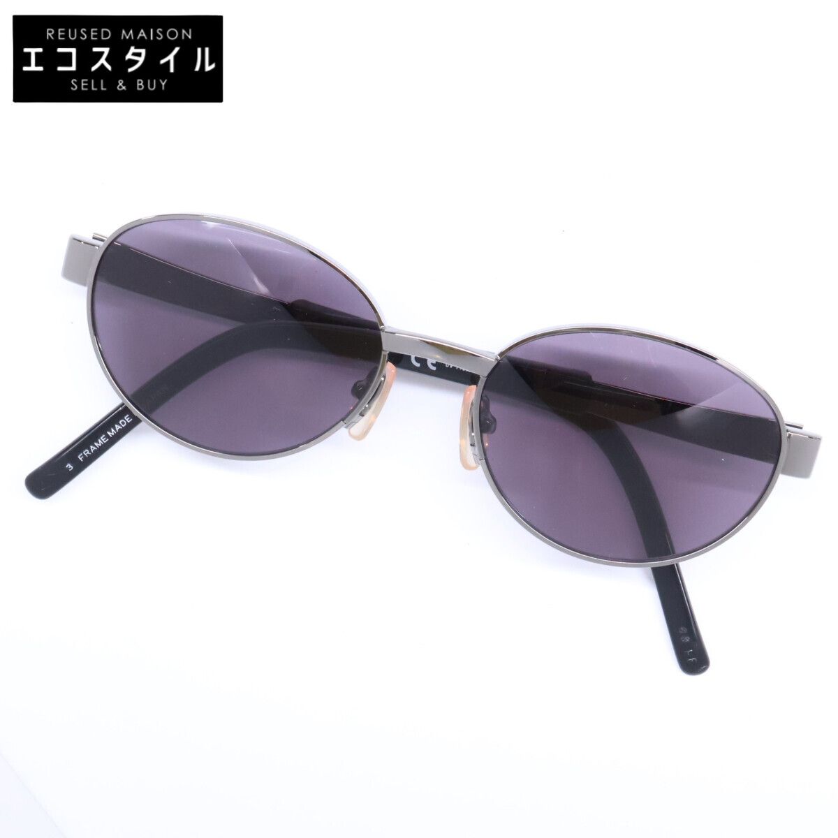 Yohji Yamamoto　ヨウジヤマモト　52-5203 オーバルシェイプ