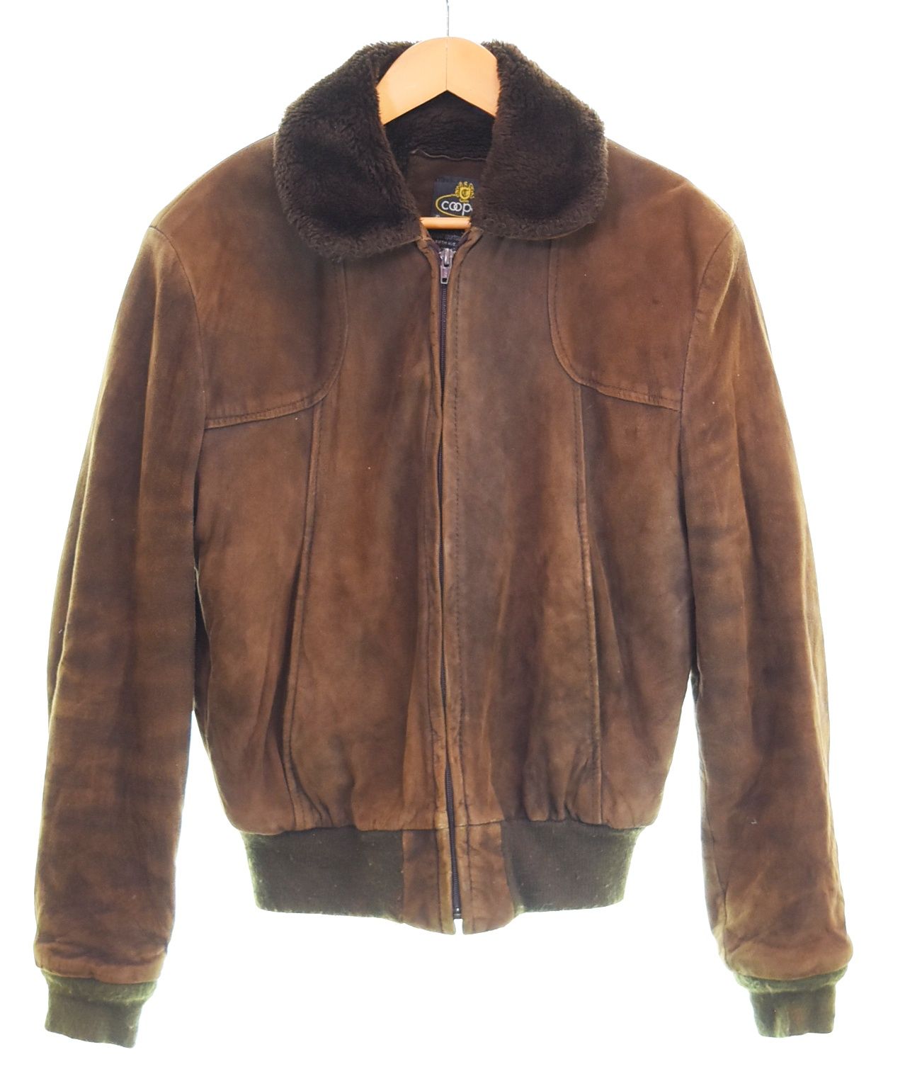 US US古着 USA製 Cooper Suede leather Jacket クーパー スウェード