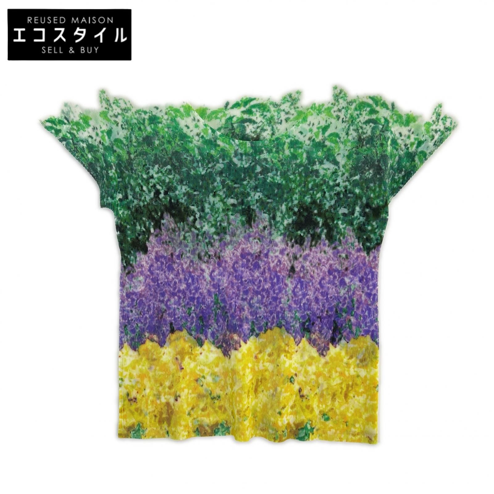 PLEATS PLEASE　プリーツプリーズ　【美品】PP13FK332 総柄 半袖カットソー　3