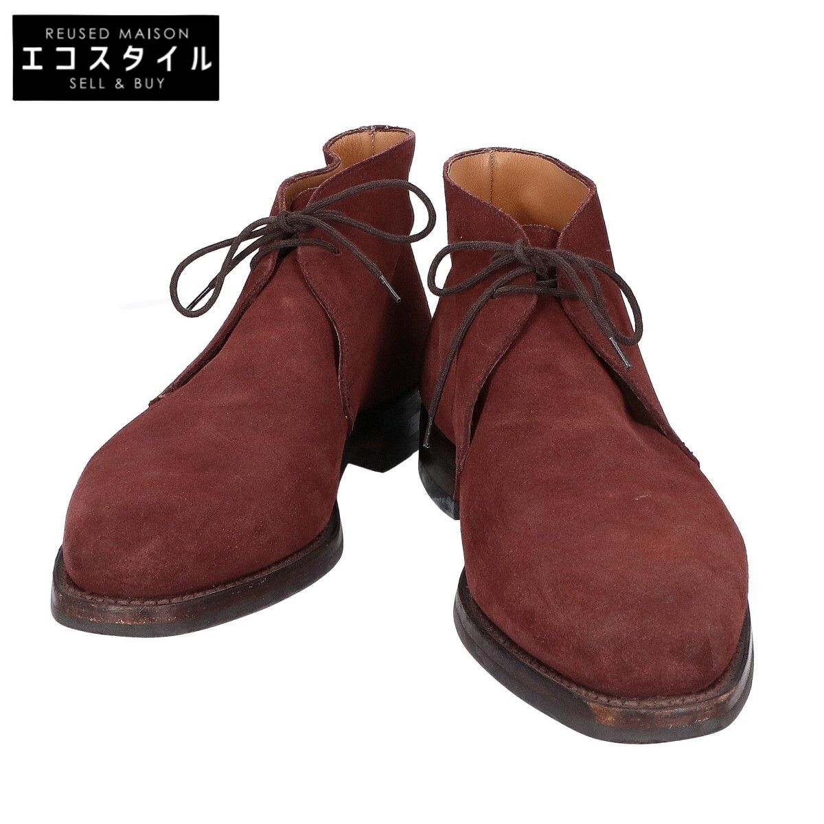 Crockett&Jones　クロケット＆ジョーンズ　EVESHAM バーニーズニューヨーク別注 スエードチャッカブーツ　8E