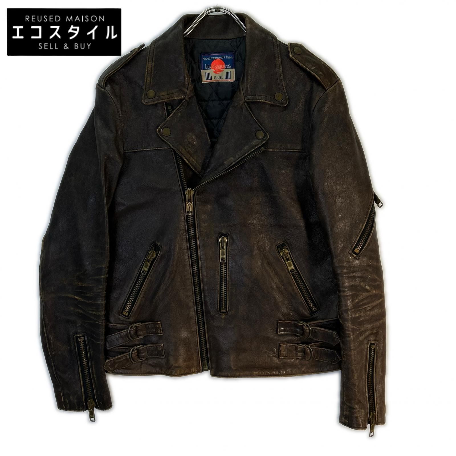 black means ブラックミーンズ 【美品】945ー62TJ07-1 USED加工 ダブル