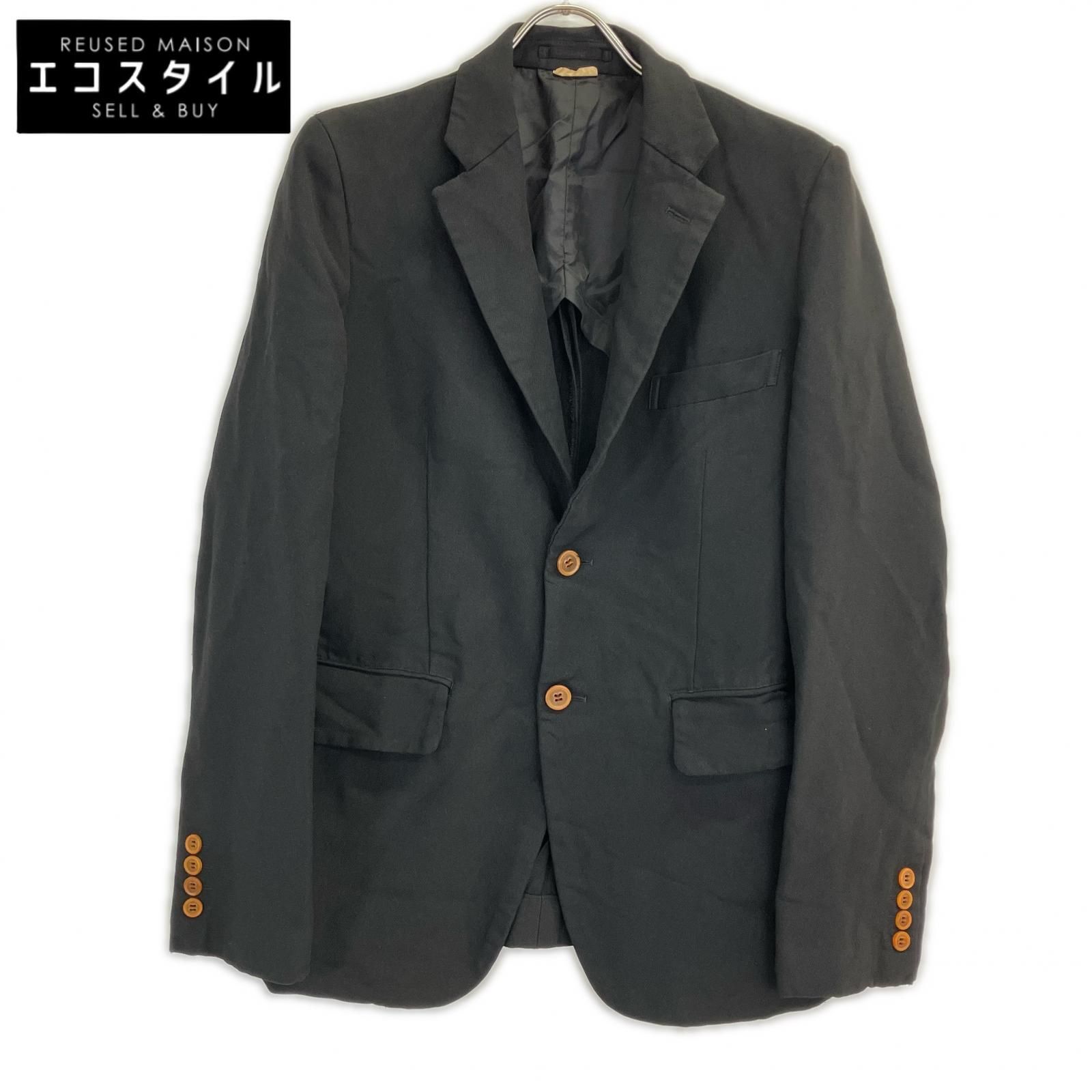 COMMEdesGARCONS HOMME DEUX　コムデギャルソンオムドゥ　【美品】DH-J031 AD2021 ポリ縮絨 2Bテーラードジャケット　XS