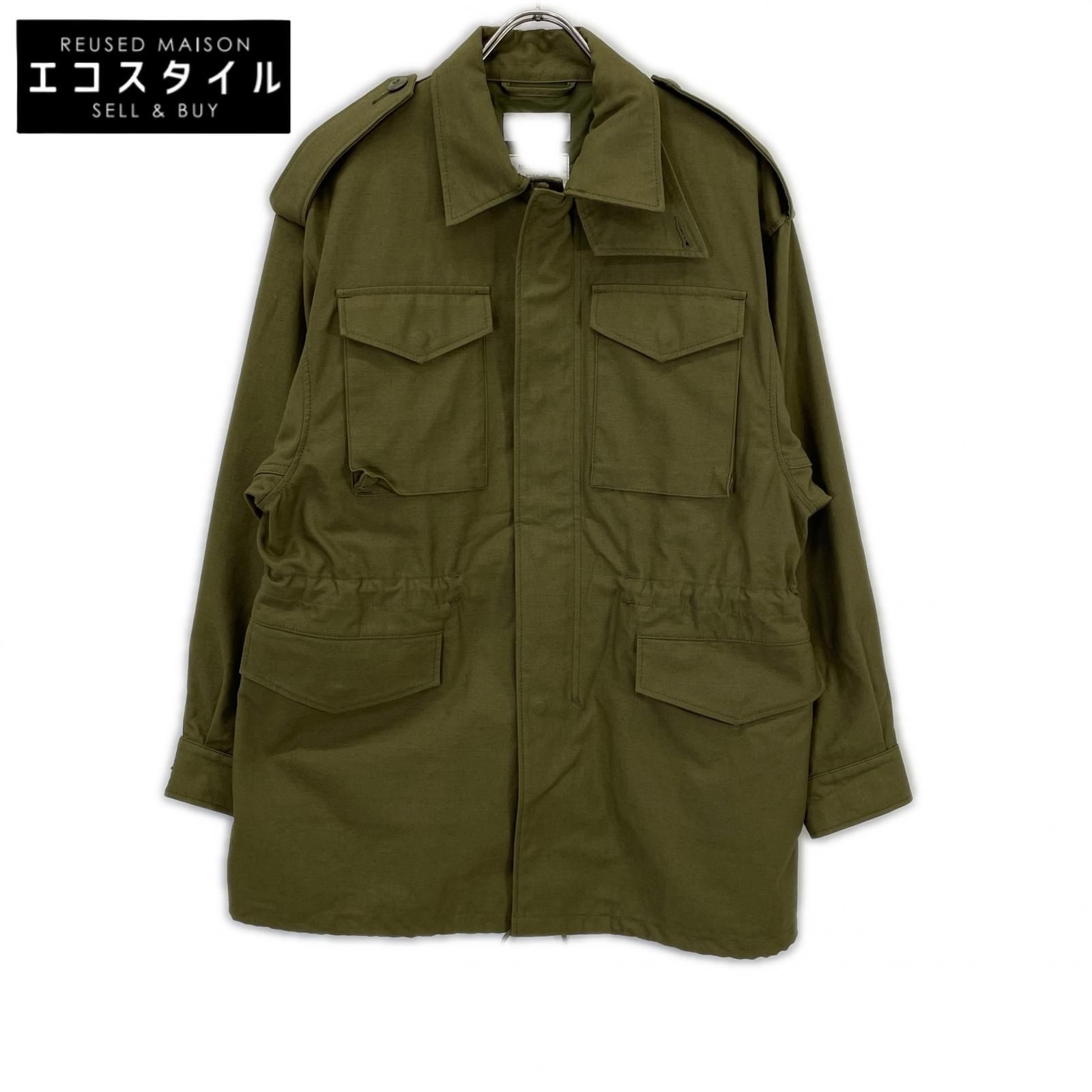 HYKE　ハイク　202-17022 カーキ コットン BIG FIT M-51 TYPE FIELD JACKET/M-51 フィールドジャケット　MEDIUM