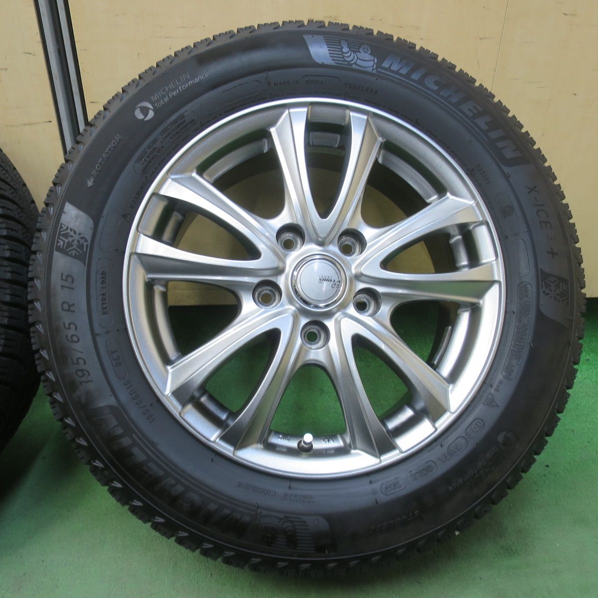キレイ☆スタッドレス 195/65R15 ミシュラン X-ICE3+ SIBILLA NEXT C5