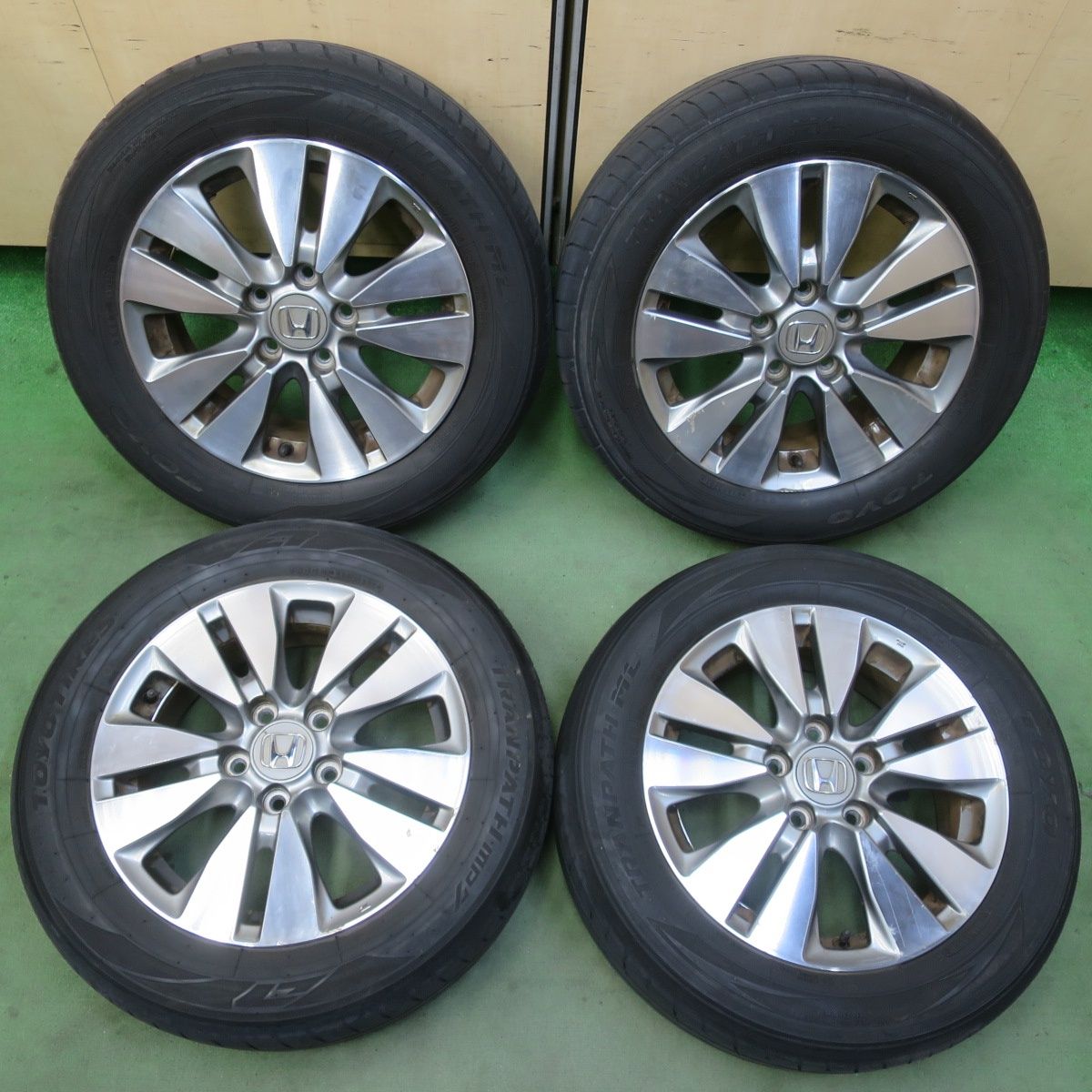 4本価格！22年★ホンダ RK ステップワゴン スパーダ 純正 205/60R16 トーヨー トランパス MP7 ML 16インチ PCD114.3/5H★6051206イノ 28,350円