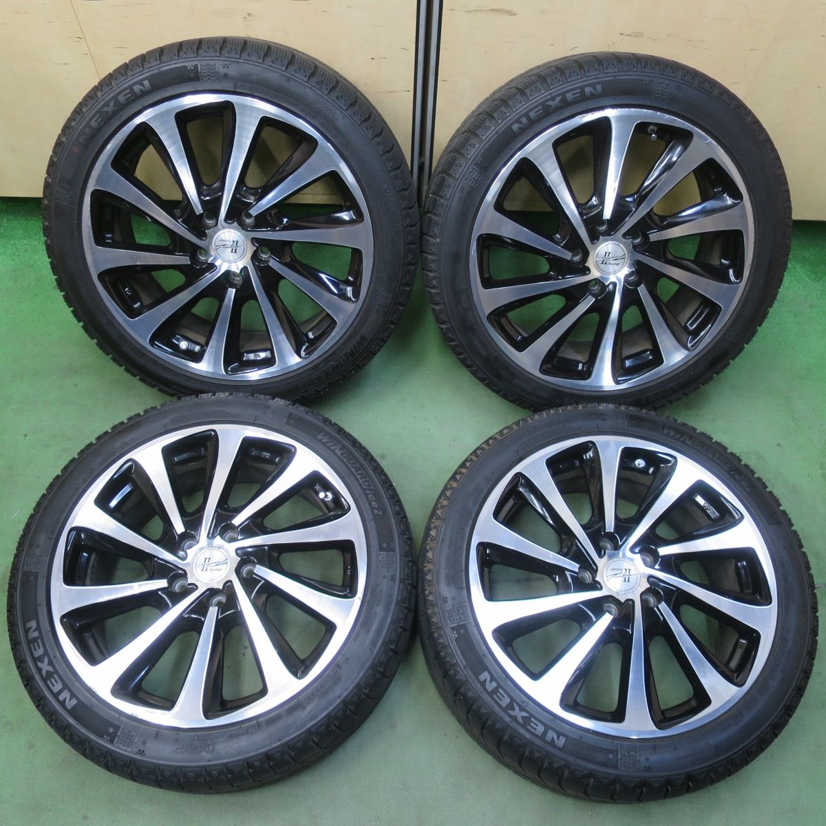 バリ溝！24年！9.5分☆スタッドレス 225/45R18 ネクセン ウィンガード
