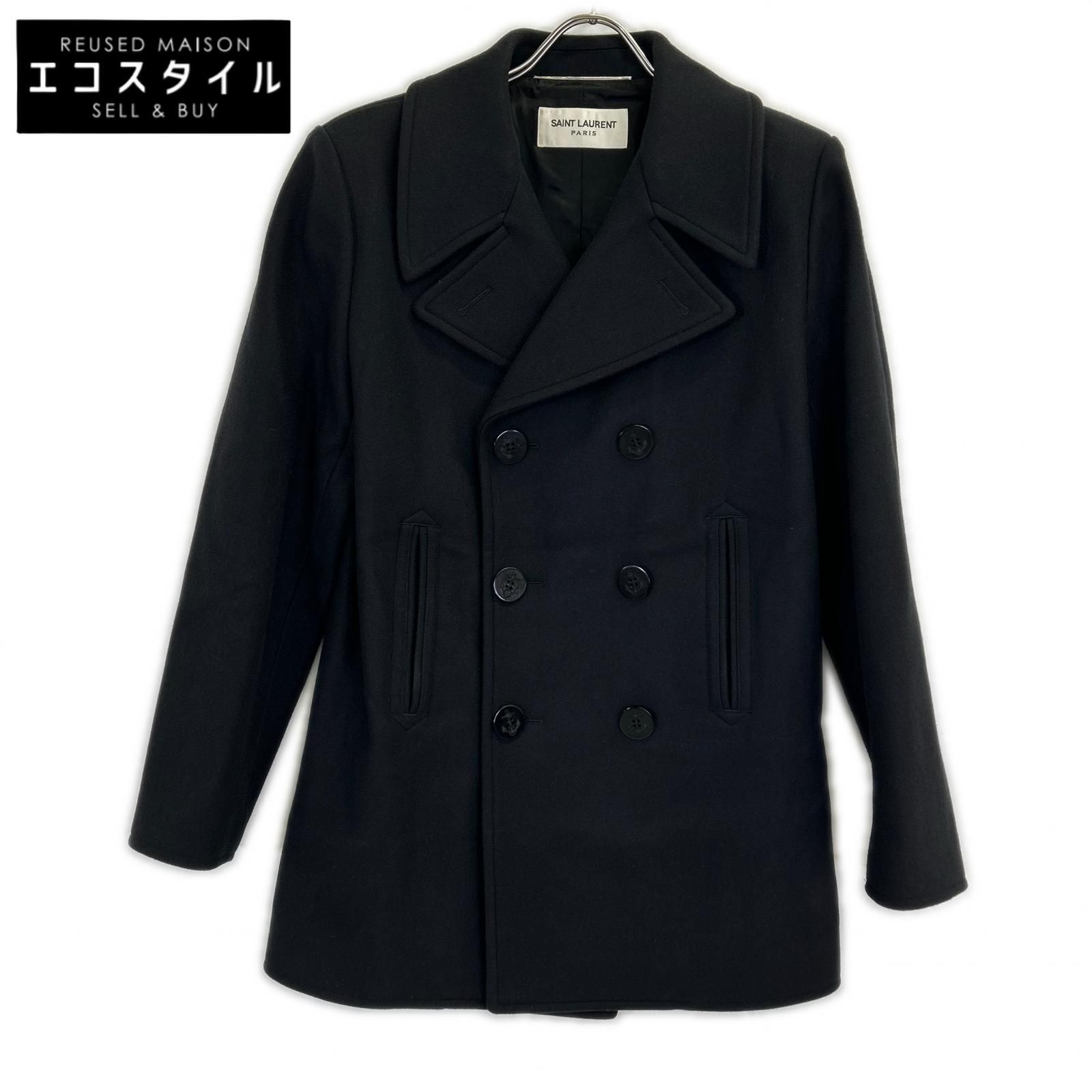 SAINT LAURENT PARIS　サンローランパリ　18AW 【国内正規】343626 ウール ピー　46