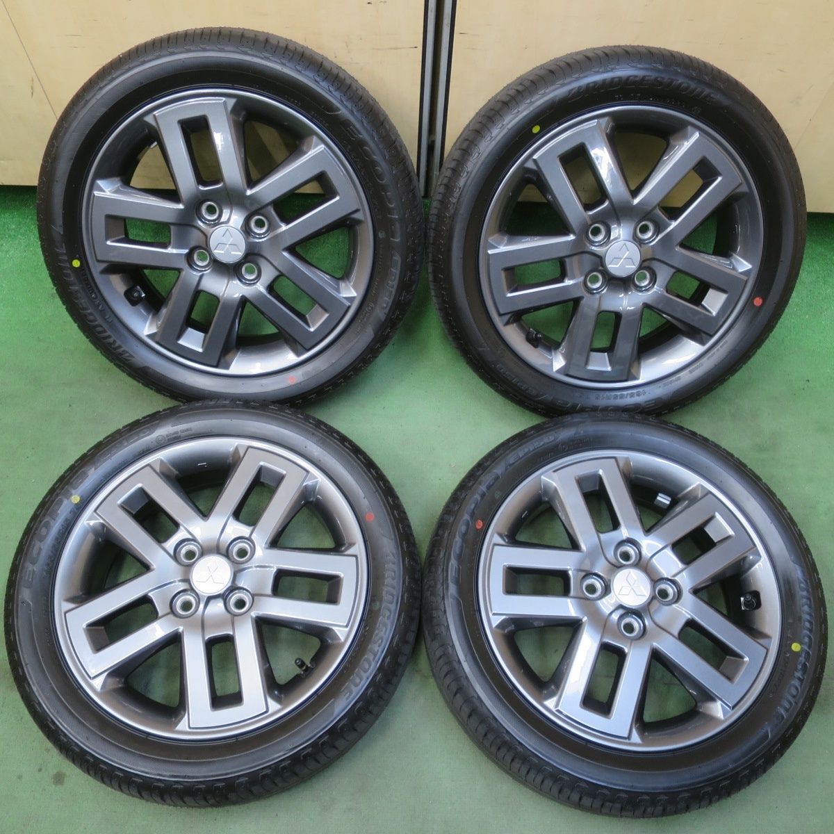 新車外し！23年★三菱 デリカ ミニ 純正 165/55R15 ブリヂストン エコピア EP150 15インチ PCD100/4H★6051308イノ