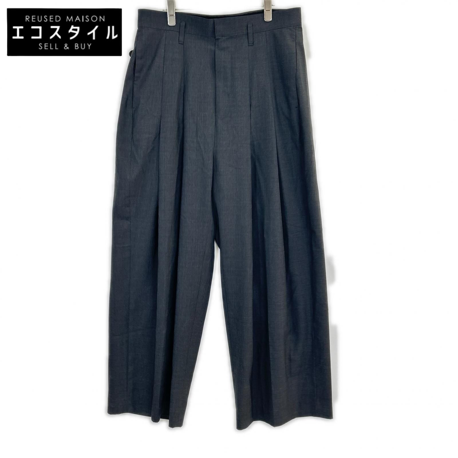SHINYA KOZUKA　シンヤコヅカ　2502SK135ST Dear,BAGGY FOR SMALLTRADES ウール スラックス　XL