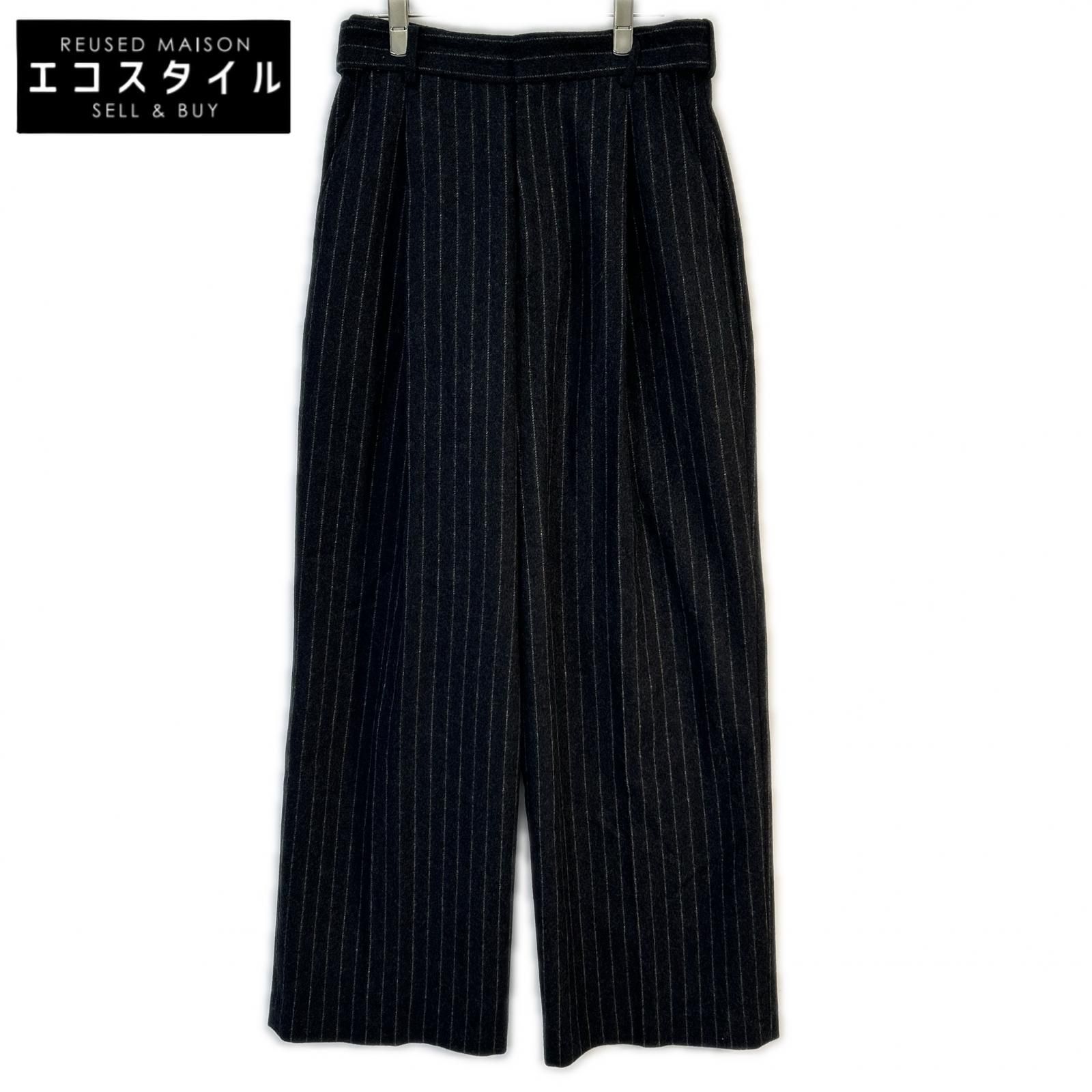 INSCRIRE　アンスクリア　25AW INSCRIRE STRIPE WIDE PANTS　3