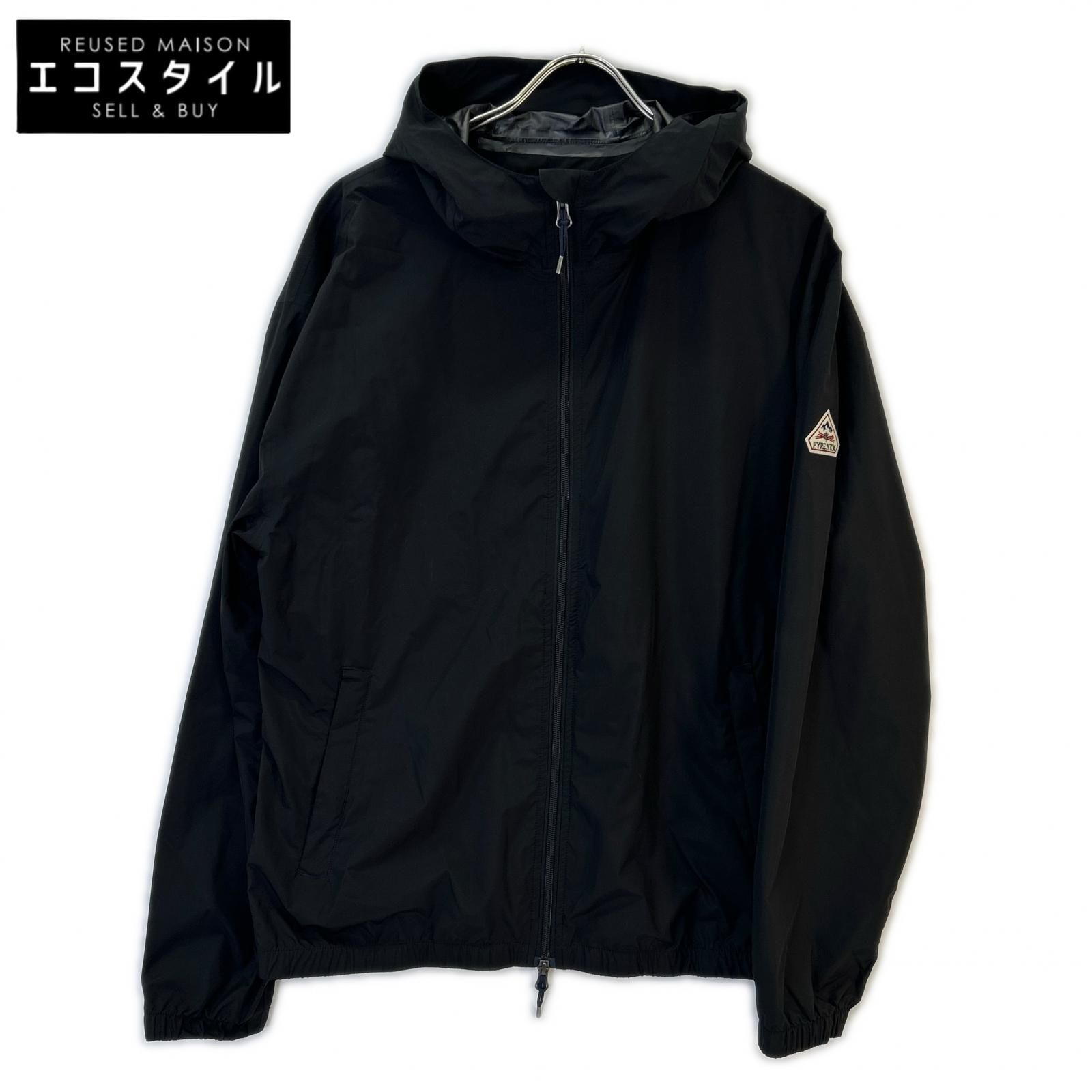 PYRENEX　ピレネックス　HUX009 ブラック ENSURE ジップアップ ジャケット　M