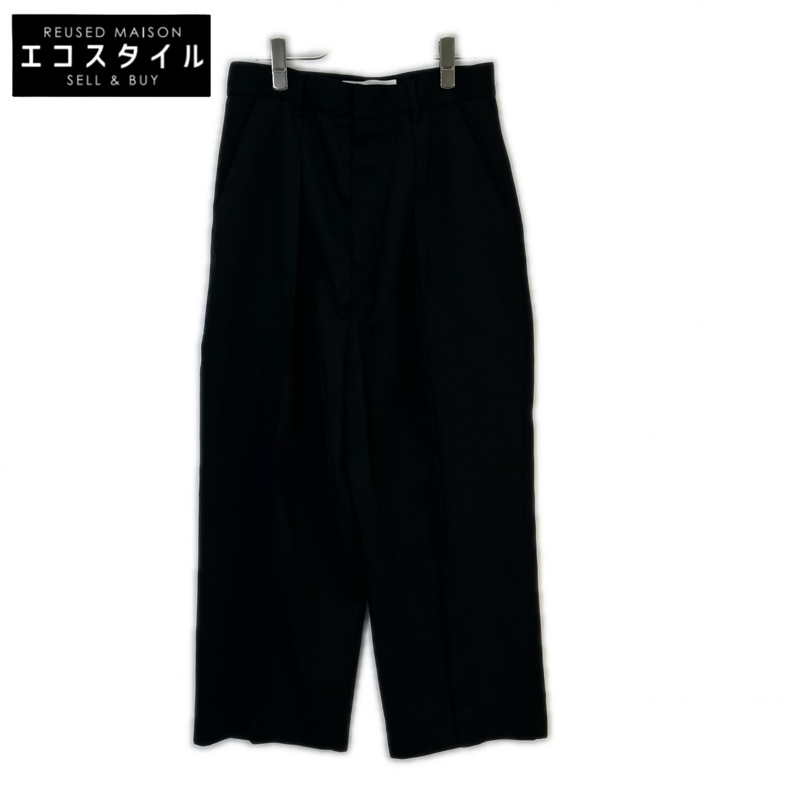 LOEWE　ロエベ　H526Y04X26 ブラック LOW CROTCH TROUSERS パンツ　44