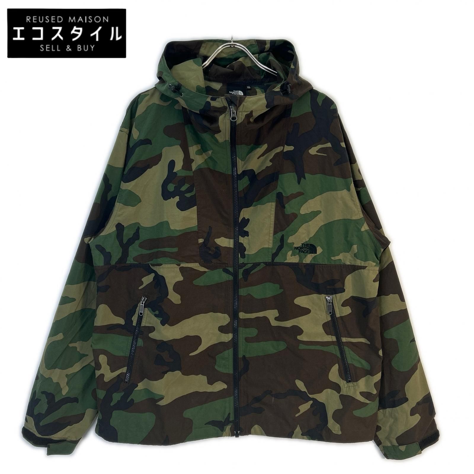 THE NORTH FACE　ノースフェイス　NP71535 カモフラ ノベルティ コンパクトジャケット
