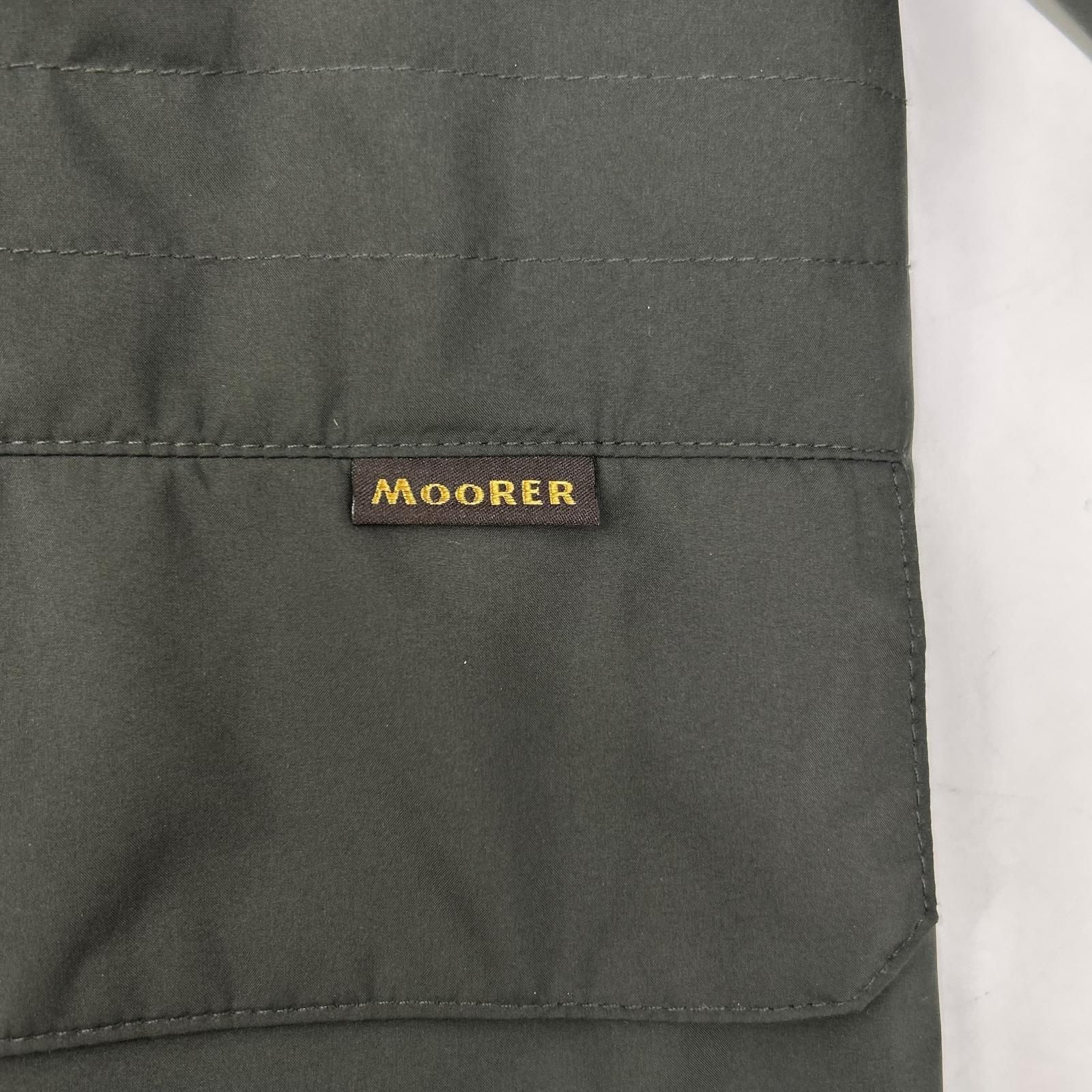 MOORER　ムーレー　カーキ SARNICO-STP スタンドカラー フィールドジャケット　48