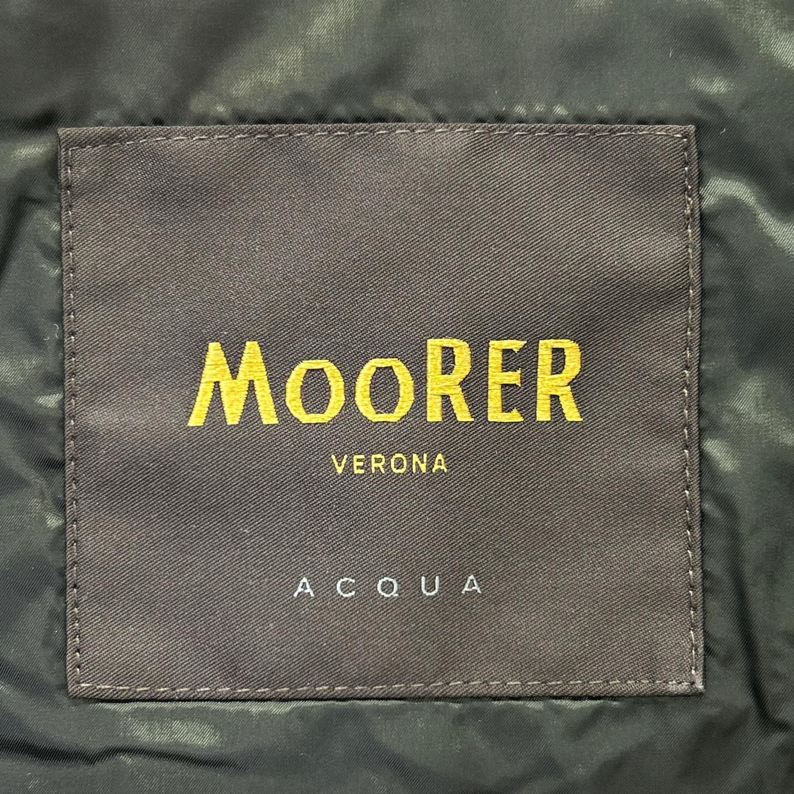 MOORER　ムーレー　カーキ SARNICO-STP スタンドカラー フィールドジャケット　48