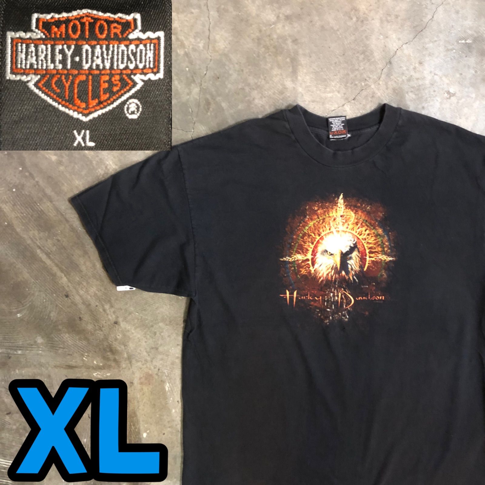 T8397 HARLEY-DAVIDSON Tシャツ USA製　90's