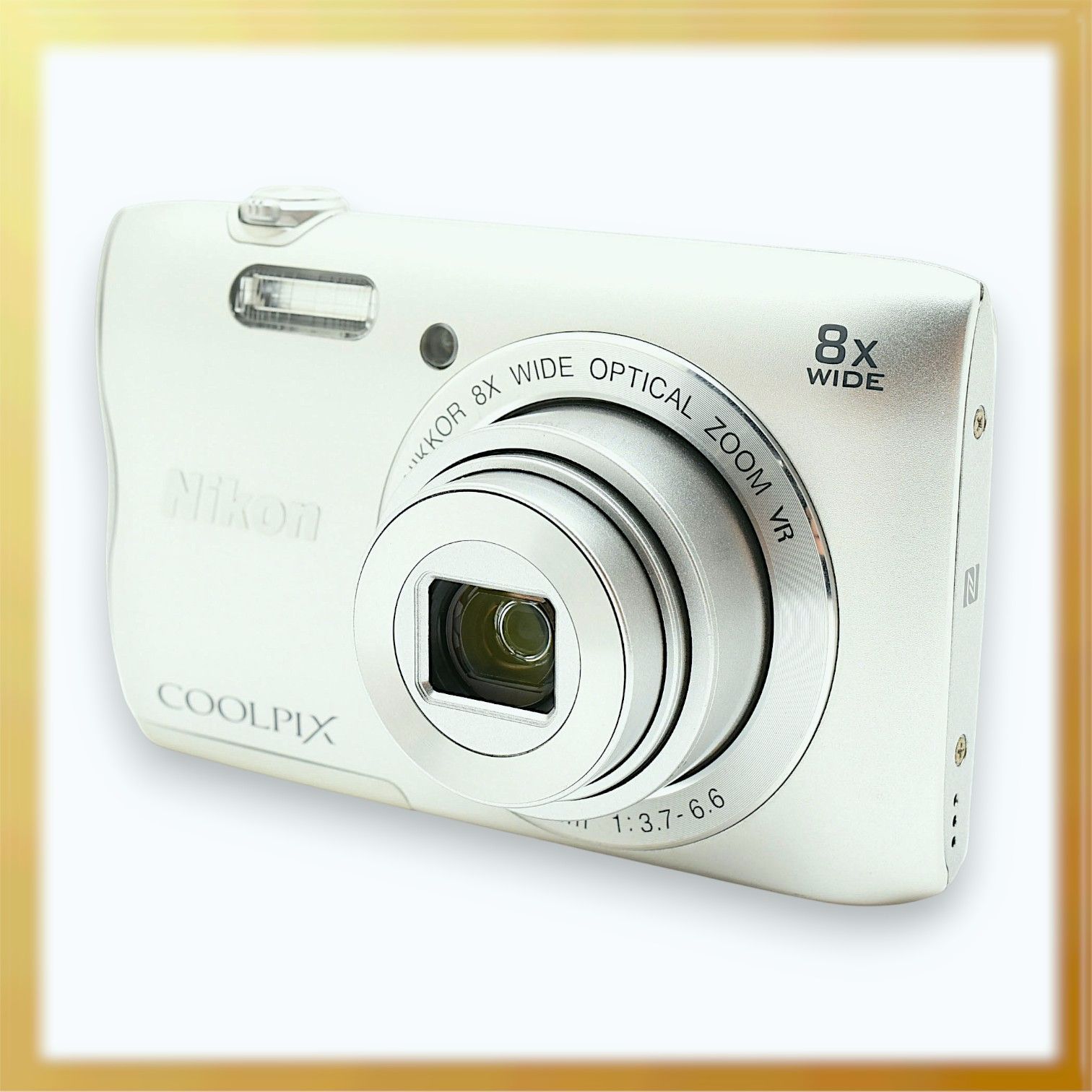 極美品｜Nikon COOLPIX A300 デジタルカメラ 光学8倍ズーム 2005万画素 