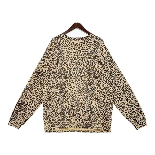 Supreme シュプリーム レオパード 長袖 カットソー ロンT スモールBOX
