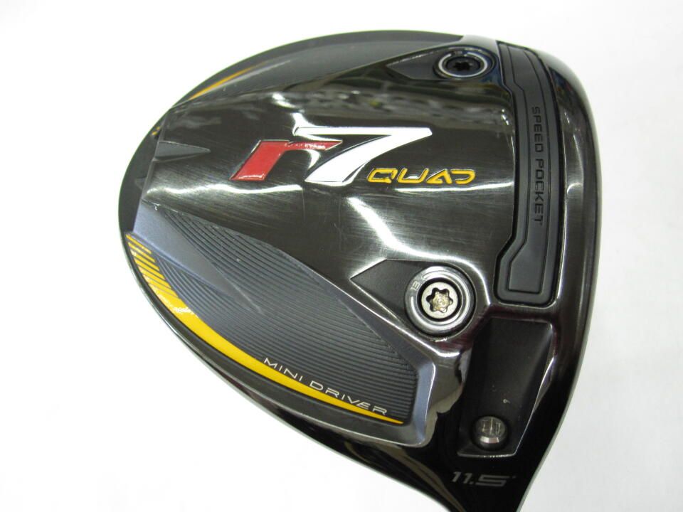 テーラーメイド　r7 QUAD MINI DRIVER　11.5度　Diamana SILVER TM55(r7 QUAD)　Sフレックス　ドライバー　中古　ゴルフドゥ！緑店【最短即日発送】