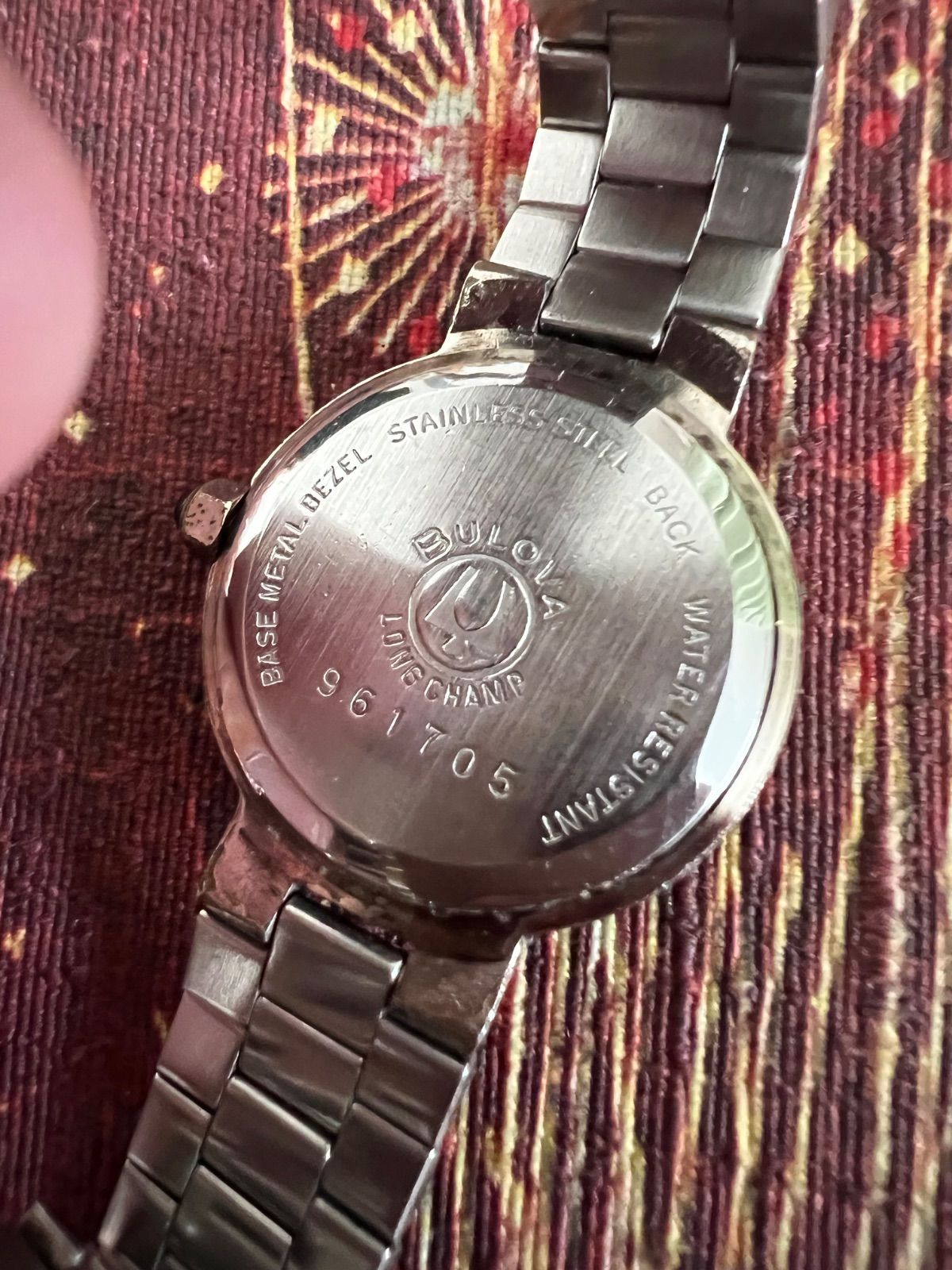 ブローバ BULOVA☆ロンシャン☆クオーツ☆稼働品☆レディース 時計 