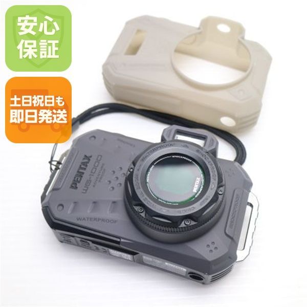 超美品 WG-1000 グレー コンデジ PENTAX 即日発送 土日祝発送OK 05000