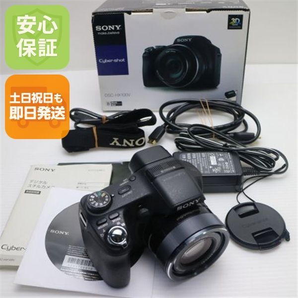 超美品 Cyber-shot DSC-HX100V ブラック 即日発送 SONY デジカメ デジタルカメラ 本体 土日祝発送OK 05000