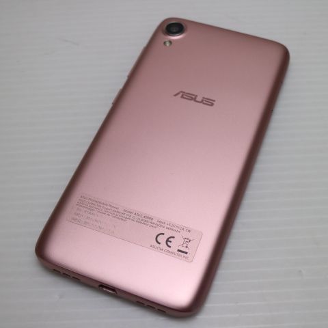 新品同様 ZenFone Live (L1) ピンク スマホ 本体 白ロム 土日祝発送OK