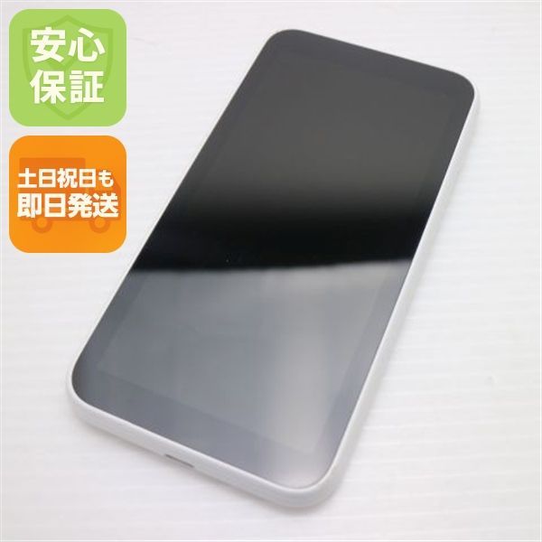 美品 SCR01 Galaxy 5G Mobile Wi-Fi ホワイト 白ロム 本体 即日発送
