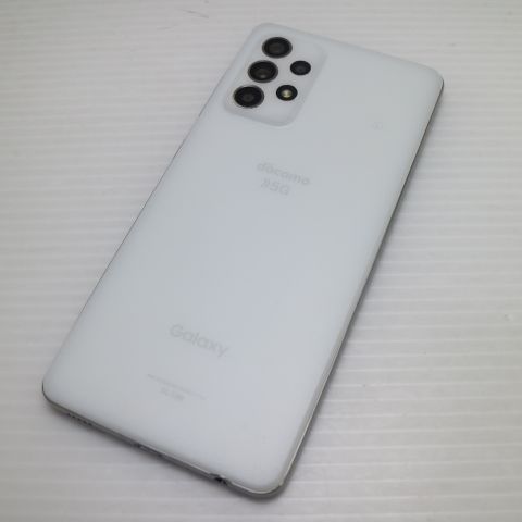 超美品 SC-53B Galaxy A52 5G オーサムホワイト 本体 即日発送 土日祝