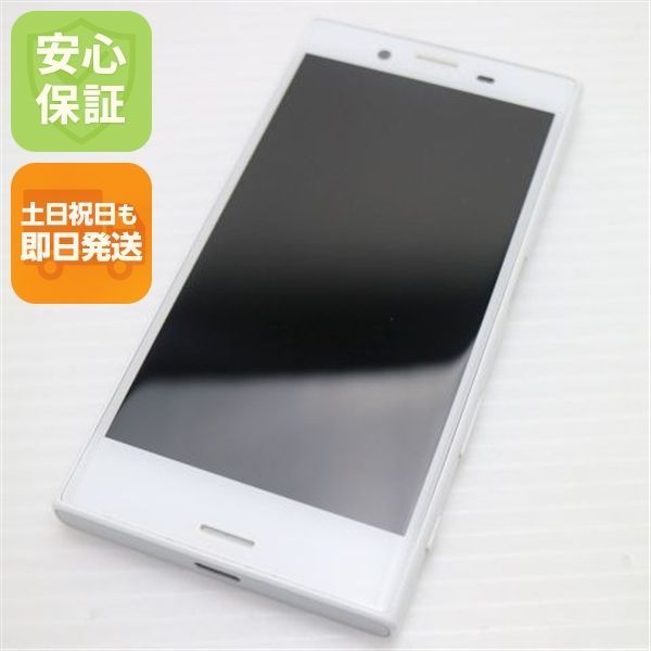 超美品 SO-02J Xperia X Compact ホワイト 即日発送 スマホ DoCoMo