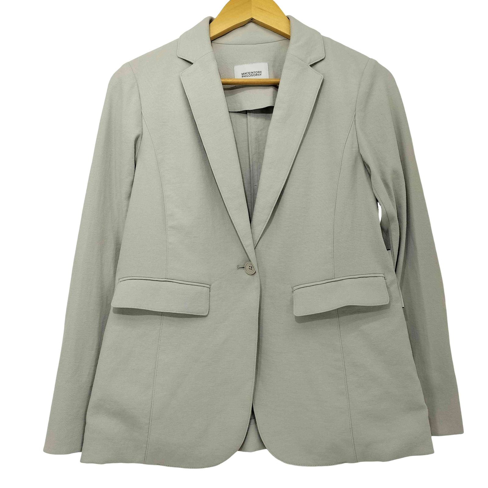 マッキントッシュフィロソフィー MACKINTOSH PHILOSOPHY 25SS DRY OXFORD テーラードジャケット レディース JPN：38