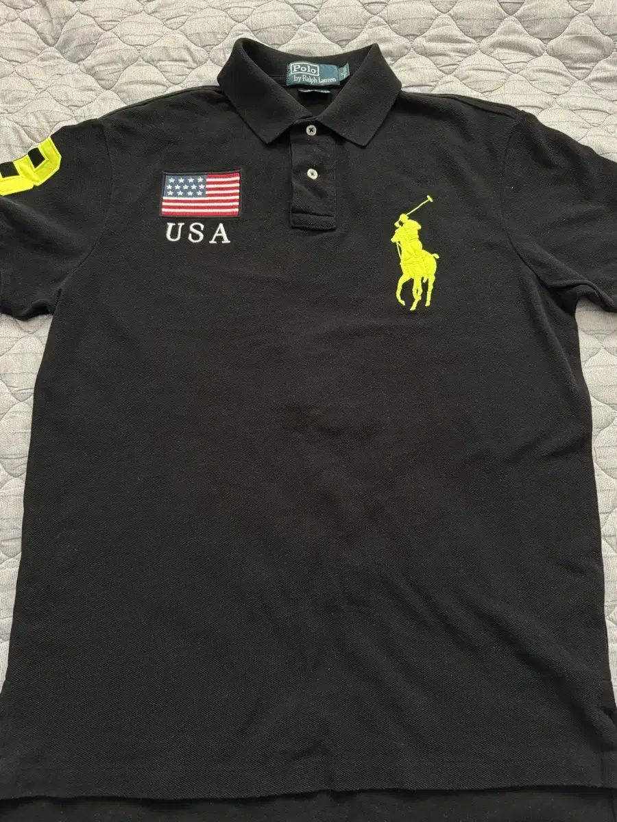 POLO RALPH LAUREN ブラック USA 半袖 カラーTシャツ
