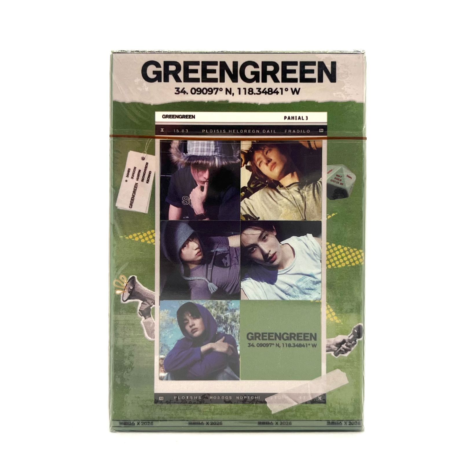 コルティス】GREENGREEN ロモカード☆55PCS☆CORTIS - メルカリ
