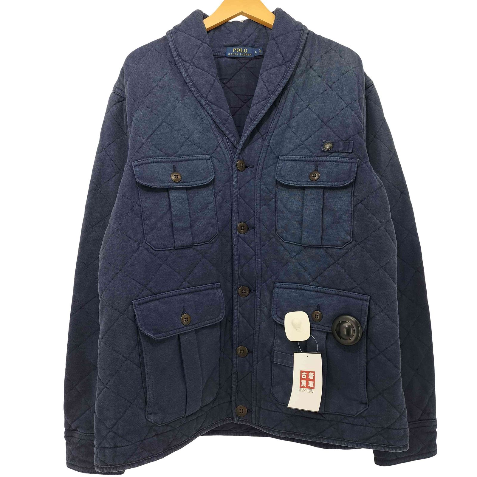 ポロラルフローレン POLO RALPH LAUREN 中綿 キルティング パファージャケット メンズ import：L