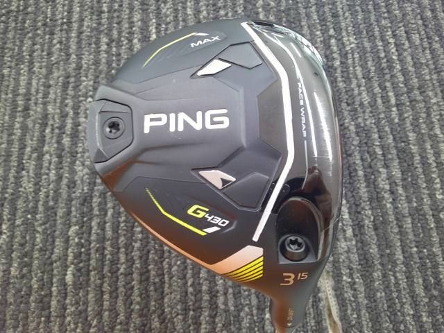 中古 フェアウェイウッド ピン G430 MAX/PING TOUR 2.0 BLACK 65(JP)/S/15[2637]■博多