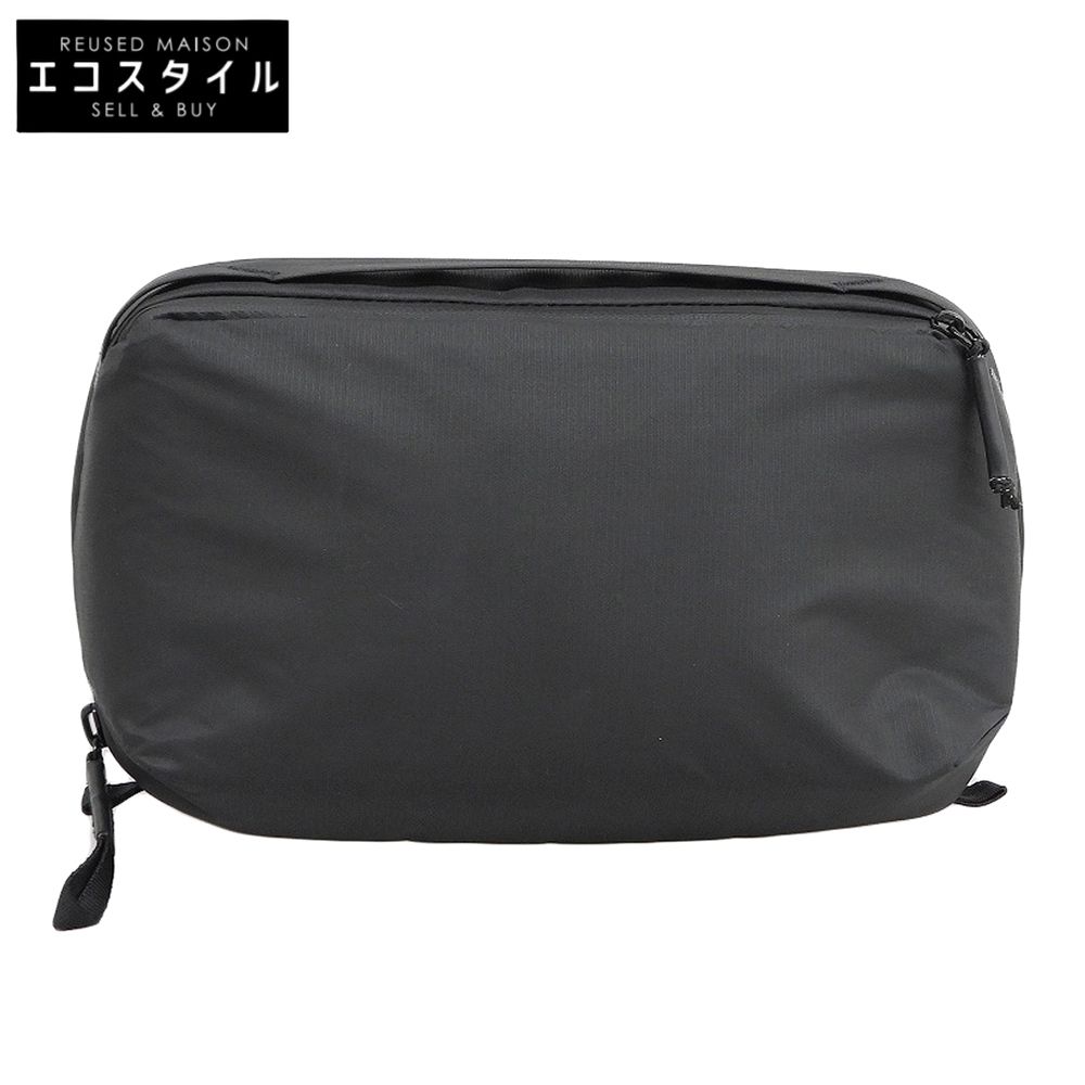 Peak Design ピークデザイン 新品同様 Wash Pouch ハンドバッグ メンズ ブラック TMIAZ13F02094