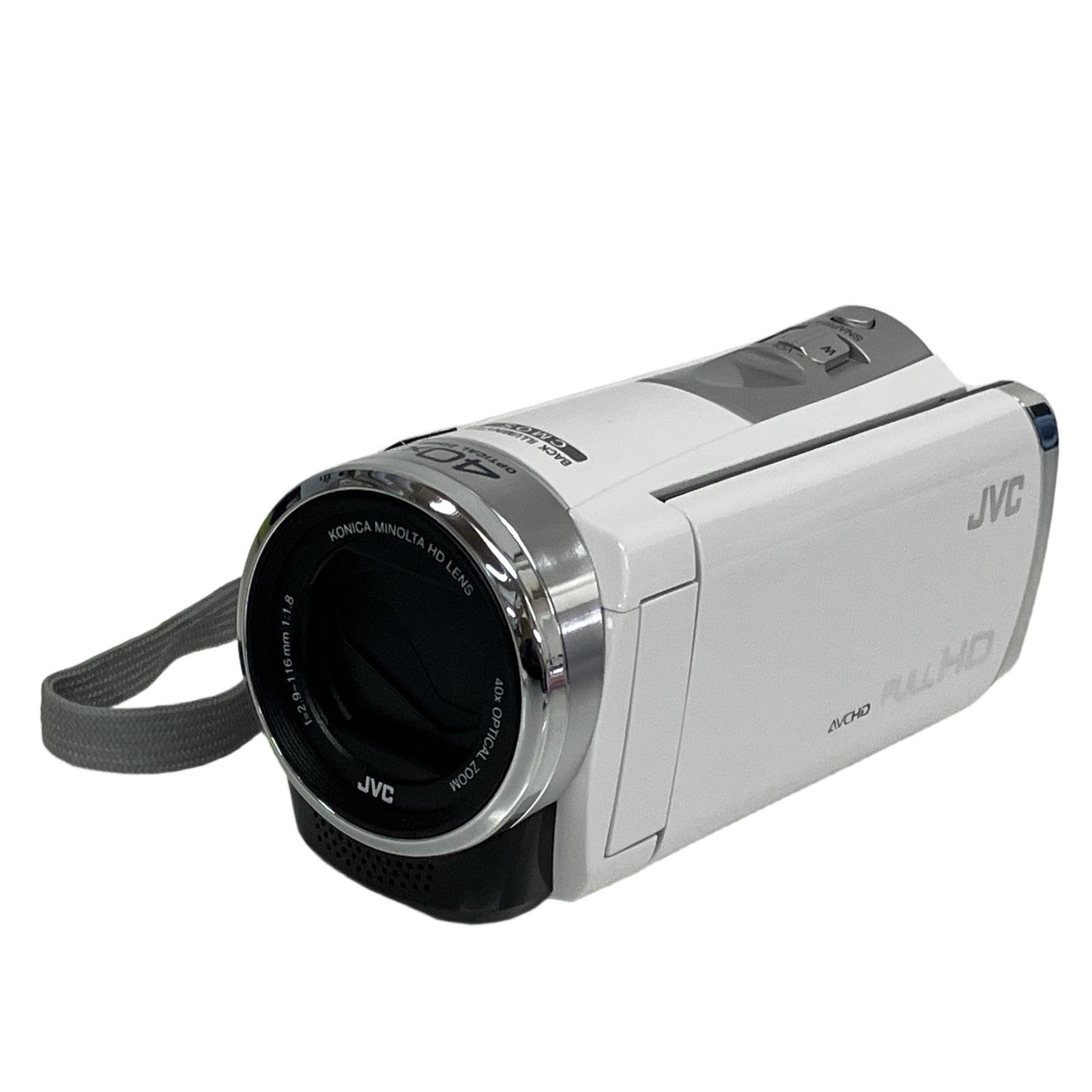 JVC GZ-E290-W エブリオ フルハイビジョン ビデオカメラ 3.0型 カメラ