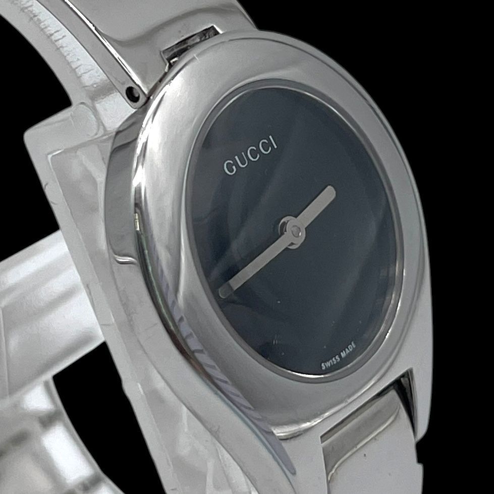 新品電池 稼働品 GUCCI グッチ レディース腕時計 6700L クォーツQZ