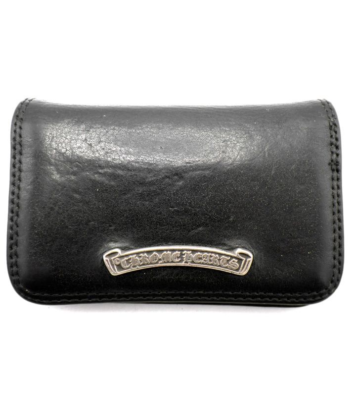 クロムハーツ CHROME HEARTS 【 CARD CASE 】 グロメット付き レザー